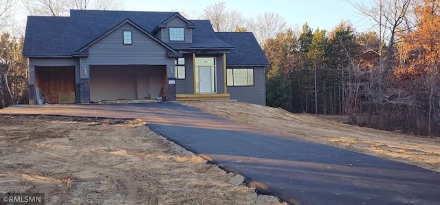 27532 Dahlia St NW, Isanti, MN 55040 - view of front of house with driveway and a garage