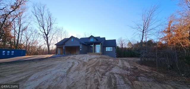 27532 Dahlia St NW, Isanti, MN 55040 - view of front of house featuring dirt driveway