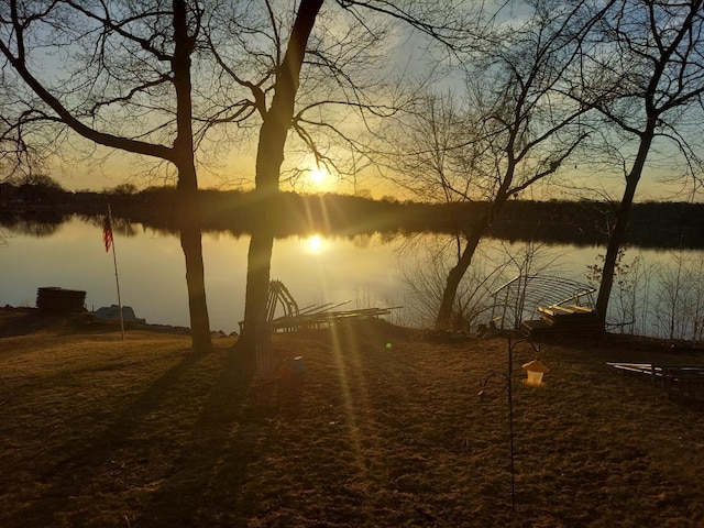 property view of water