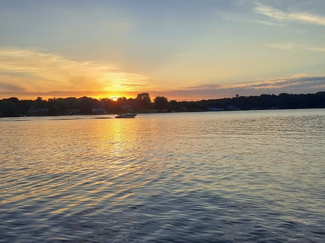 property view of water