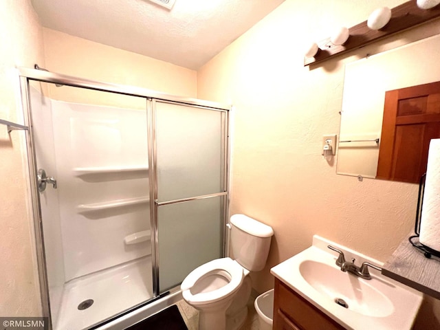 103 Pearl St, Adrian, MN 56110 - full bath with a stall shower, vanity, and toilet