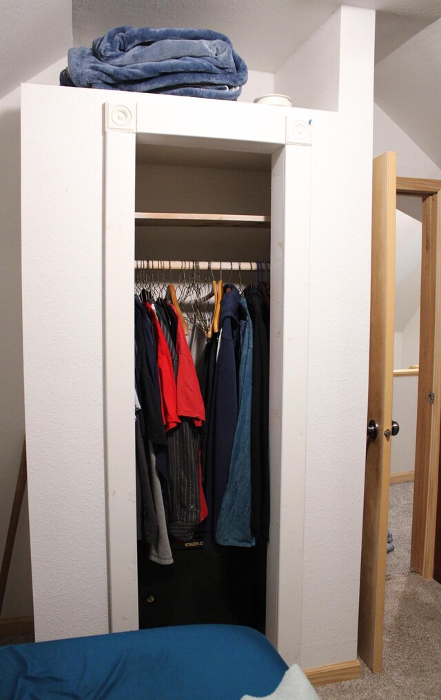 view of closet