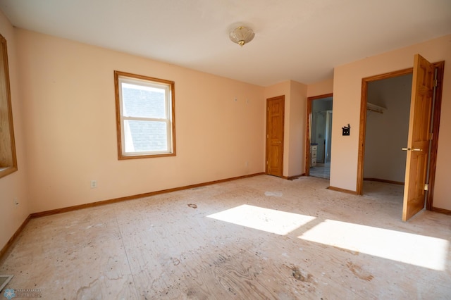 view of unfurnished bedroom