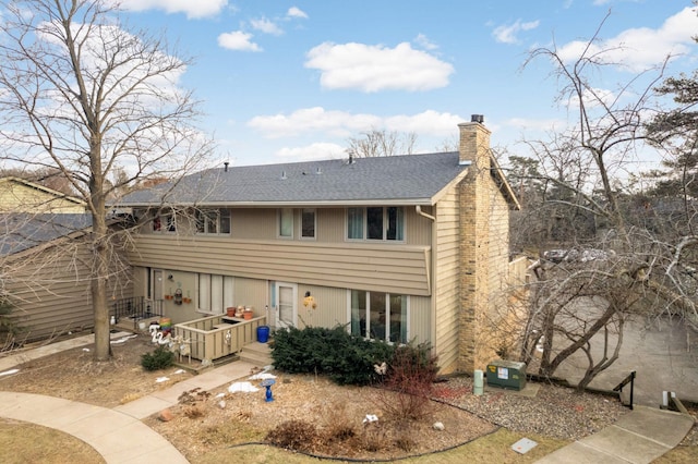 view of rear view of house