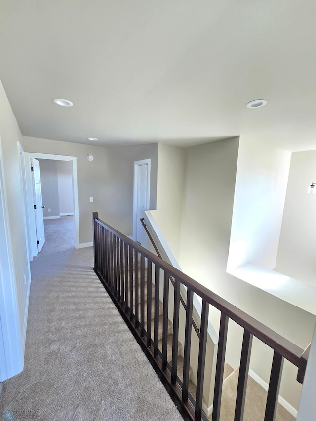 6379 83rd Ave S, Fargo, ND 58047 - hallway with light colored carpet