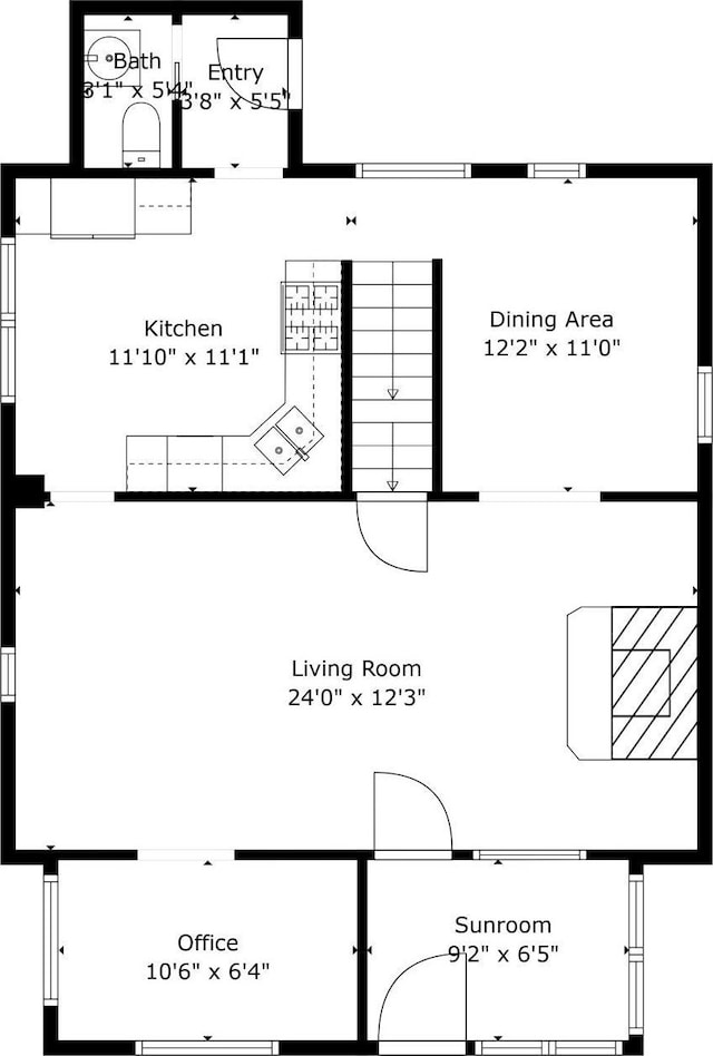 4512 47th Ave S, Minneapolis, MN 55406 - room layout