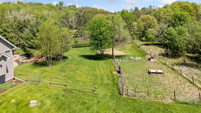 overview of rural landscape
