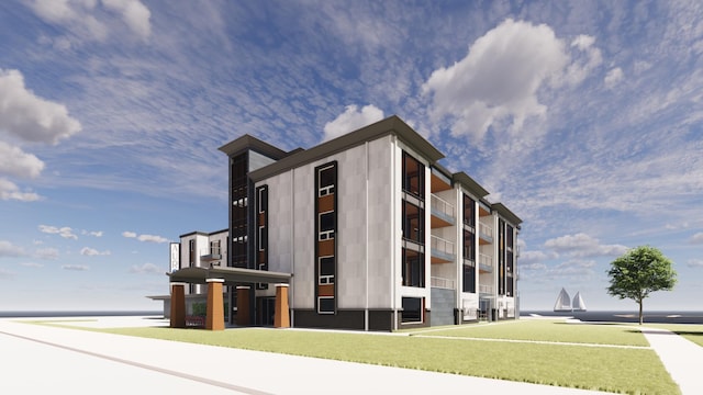 303 Lakeshore Dr Unit 205, Lake City, MN 55041 - view of building exterior featuring a water view