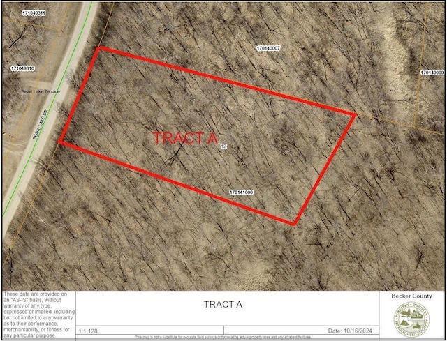 Listing photo 2 for TractA Pearl Lake Drive, Detroit Lakes MN 56501