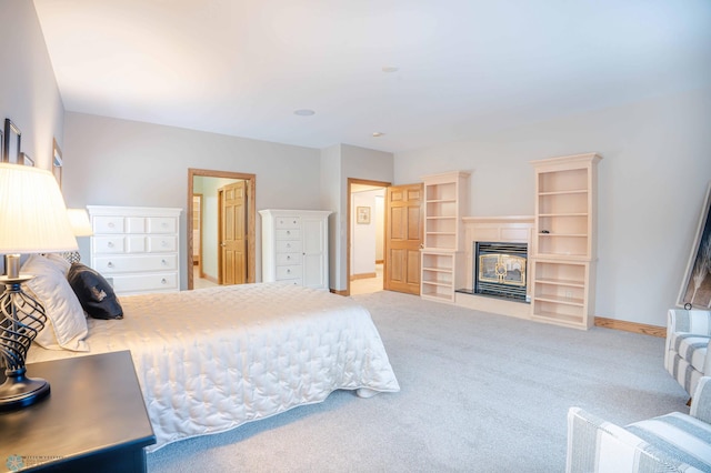 bedroom featuring carpet floors