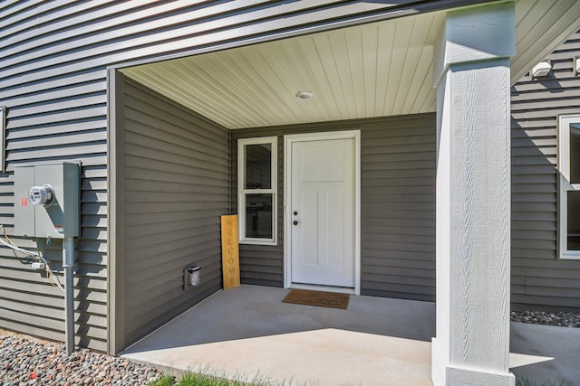 view of entrance to property