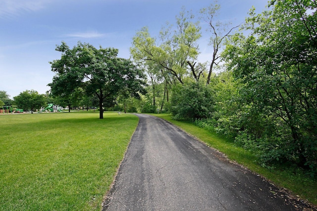 view of road