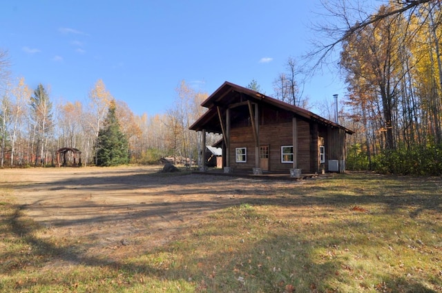 31071 State 34, Akeley Twp, MN 56433 - exterior space featuring a yard