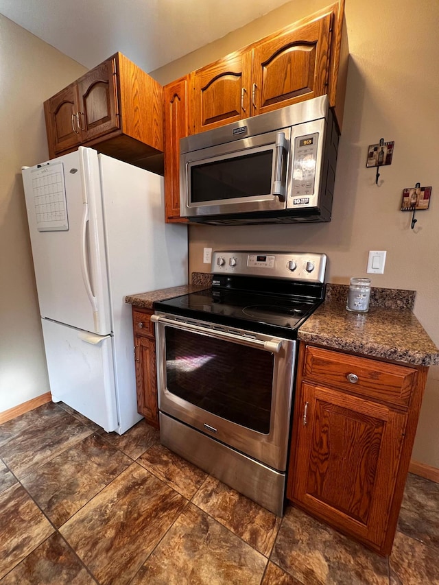 kitchen featuring appliances with stainless steel finishes