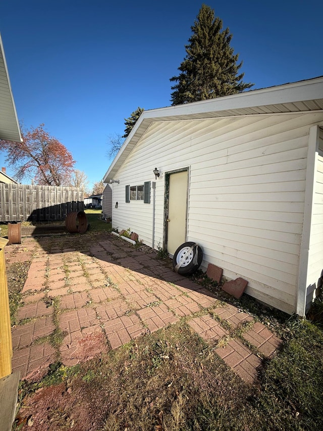 exterior space featuring a patio