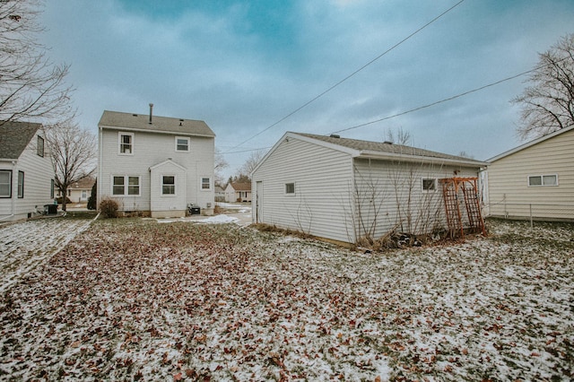 view of back of house