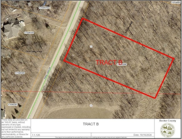 Listing photo 2 for TractB Pearl Lake Drive, Detroit Lakes MN 56501