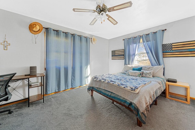3234 14th Ave, Owatonna, MN 55060 - bedroom with ceiling fan and a desk