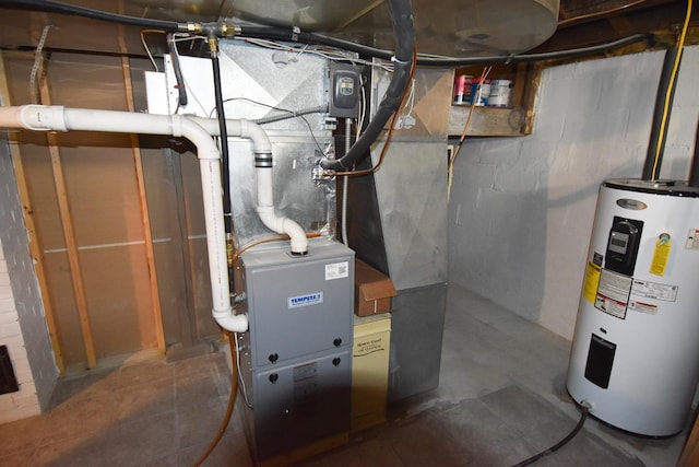 utilities with water heater