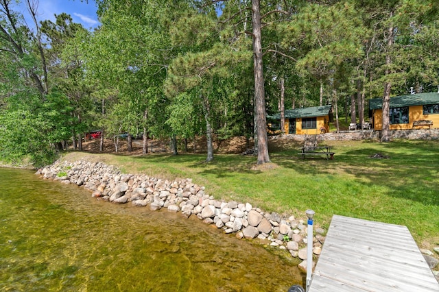 34779 County Road 39, Pequot Lakes, MN 56472 - view of grassy yard with an outbuilding