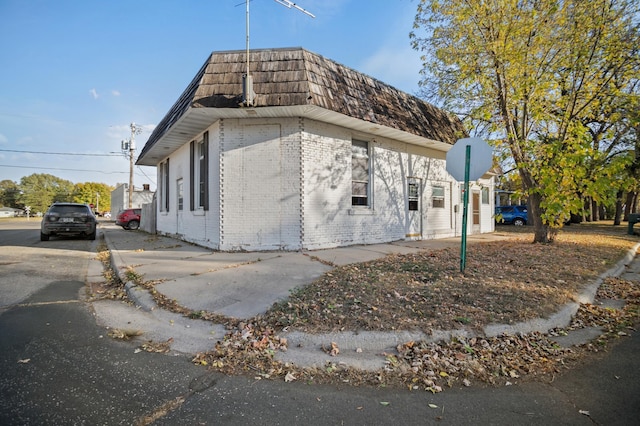 view of side of property