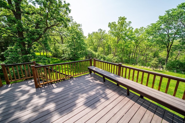 1425 20th St SW, Rochester, MN 55902 - deck featuring a yard