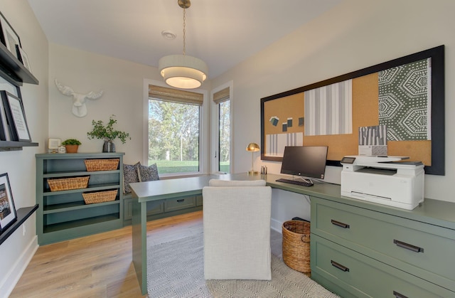 6620 Buckthorn Dr NW, Rochester, MN 55901 - office with light wood-style floors