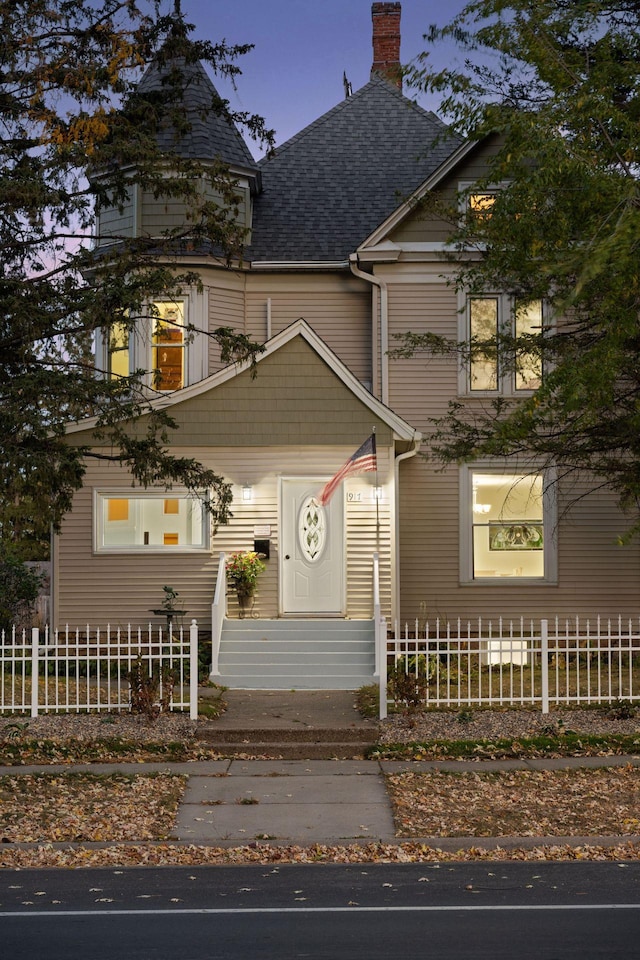 view of victorian-style house