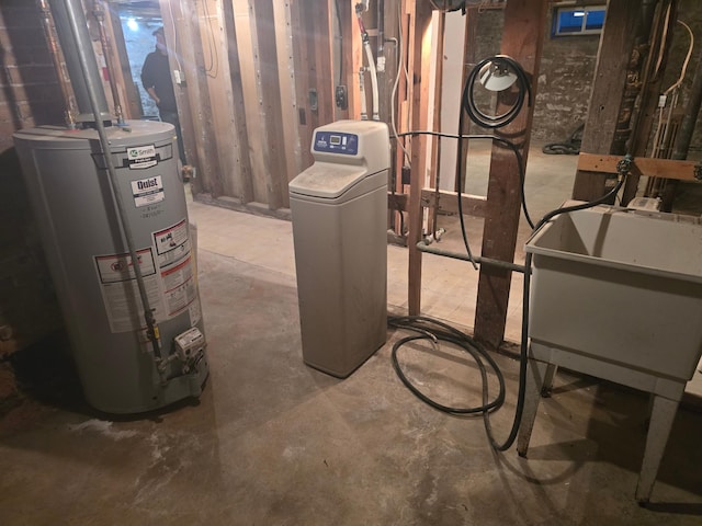 utilities with gas water heater