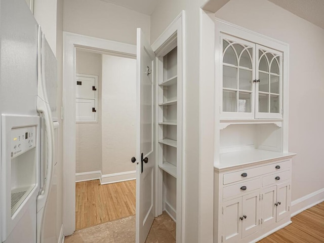 interior space featuring light hardwood / wood-style flooring