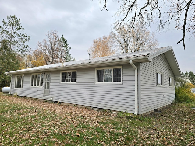 view of rear view of property