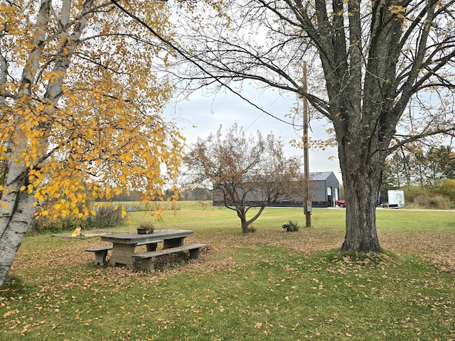 surrounding community featuring a yard