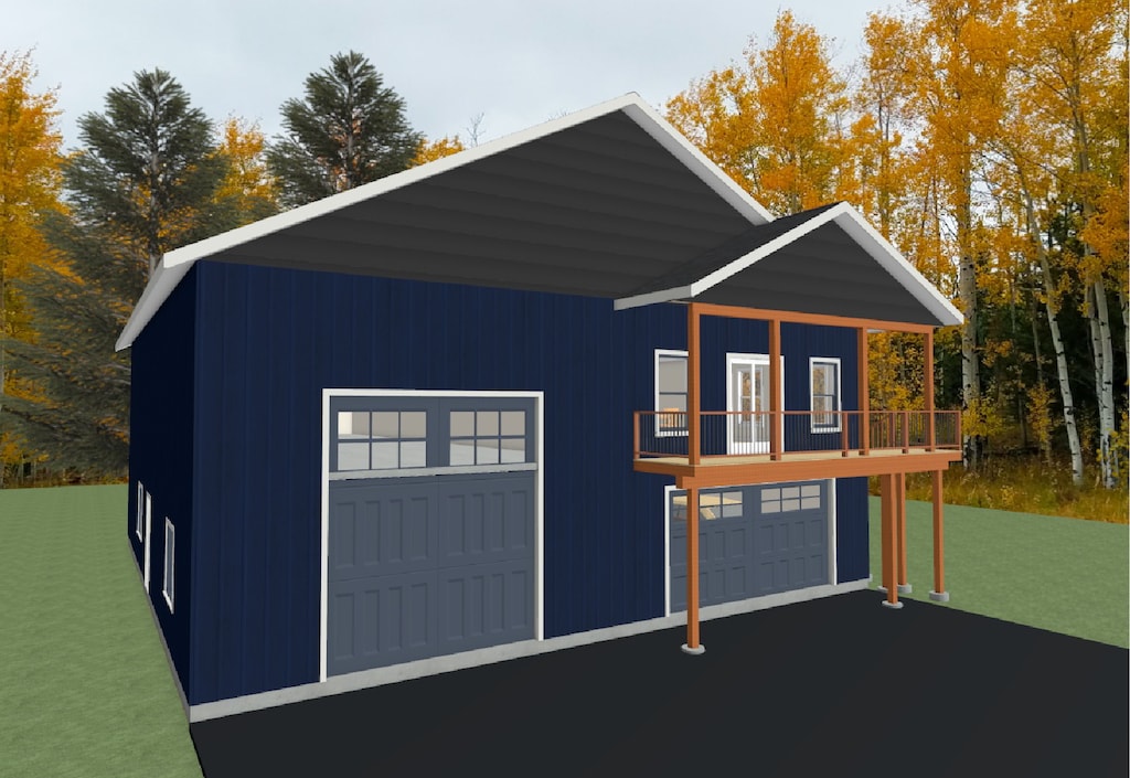 TractB County Rd 36, Crosby, MN 56441 - view of outbuilding with a garage