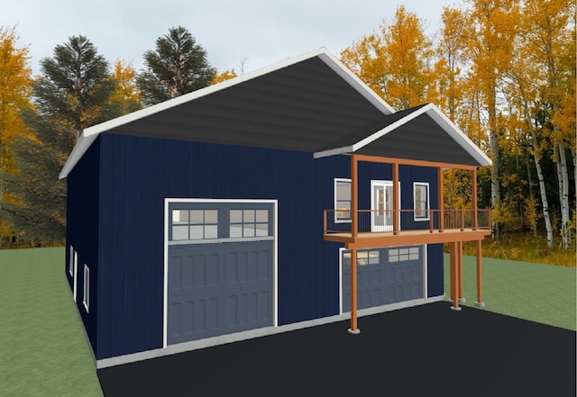 TractB County Rd 36, Crosby, MN 56441 - view of outbuilding with a garage