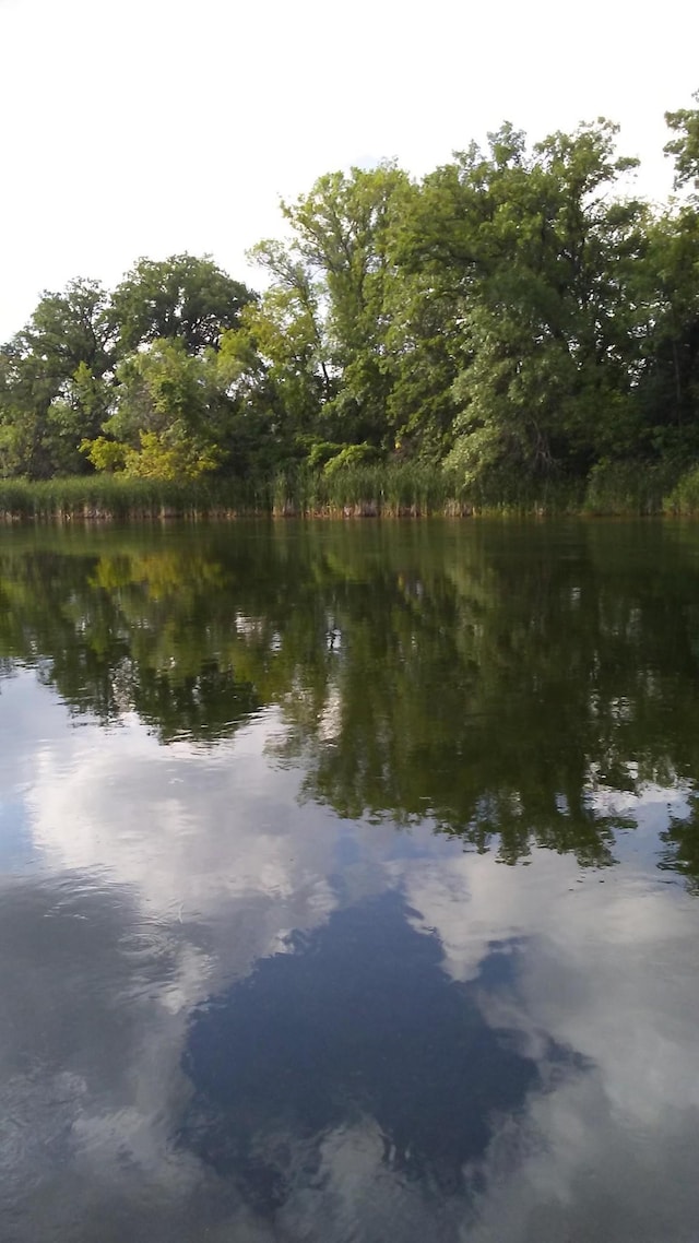 view of water feature