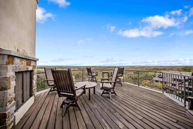 10675 Cavallo Rdg, Eden Prairie, MN 55347 - view of wooden terrace