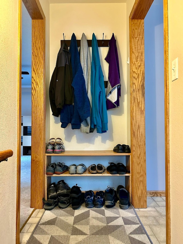 view of mudroom