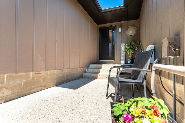 29777 Highland Loop, Battle Lake, MN 56515 - doorway to property featuring a patio