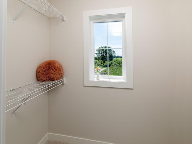view of spacious closet