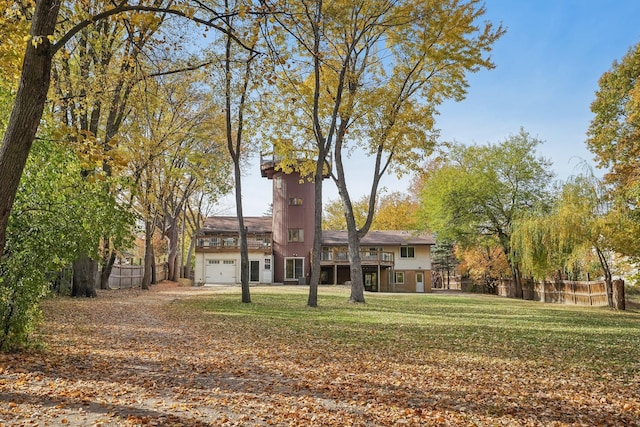 exterior space with a wooden deck