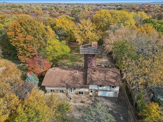 bird's eye view