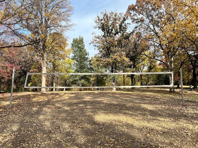 view of community featuring volleyball court