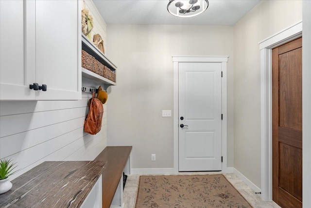 view of mudroom