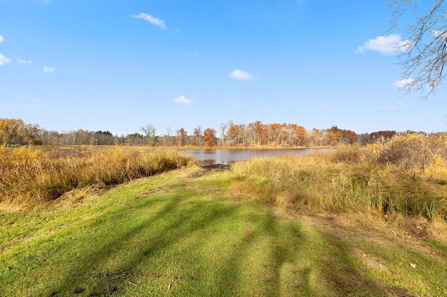 37760 310th St, Aitkin, MN 56431 - view of yard featuring a water view