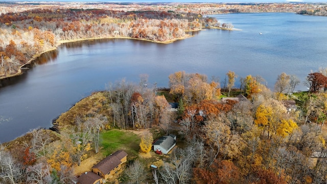 37760 310th St, Aitkin, MN 56431 - aerial overview of property's location featuring a large body of water and a forest