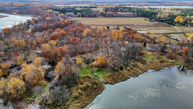 37760 310th St, Aitkin, MN 56431 - aerial view of property's location with a nearby body of water and a heavily wooded area