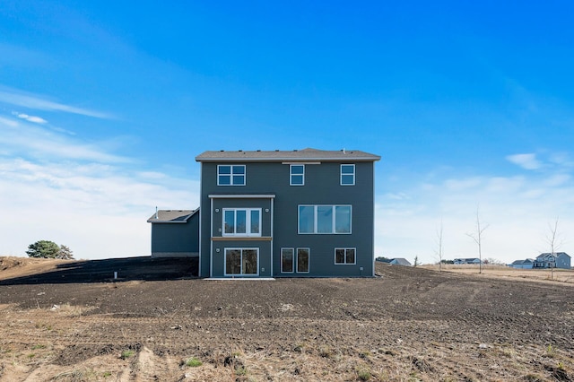 view of rear view of house