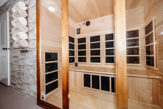 view of sauna / steam room