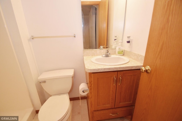 961 113th Ave NE, Blaine, MN 55434 - half bath with vanity and toilet