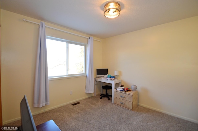 961 113th Ave NE, Blaine, MN 55434 - carpeted home office with baseboards